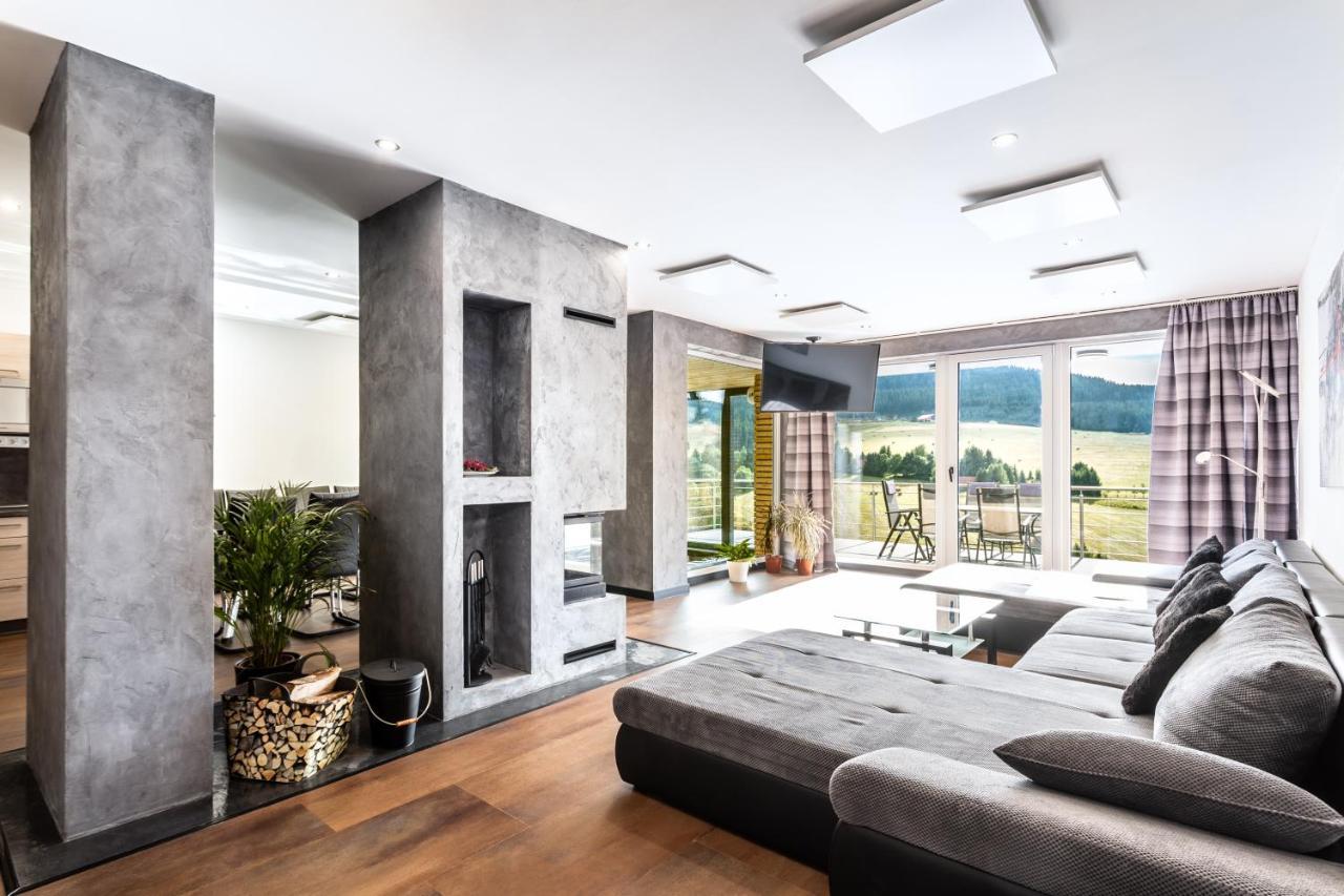 Wellness Villa Klinovec Views Loucna pod Klinovcem Ngoại thất bức ảnh